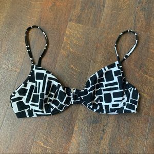 VNTG Baja Blue bikini top